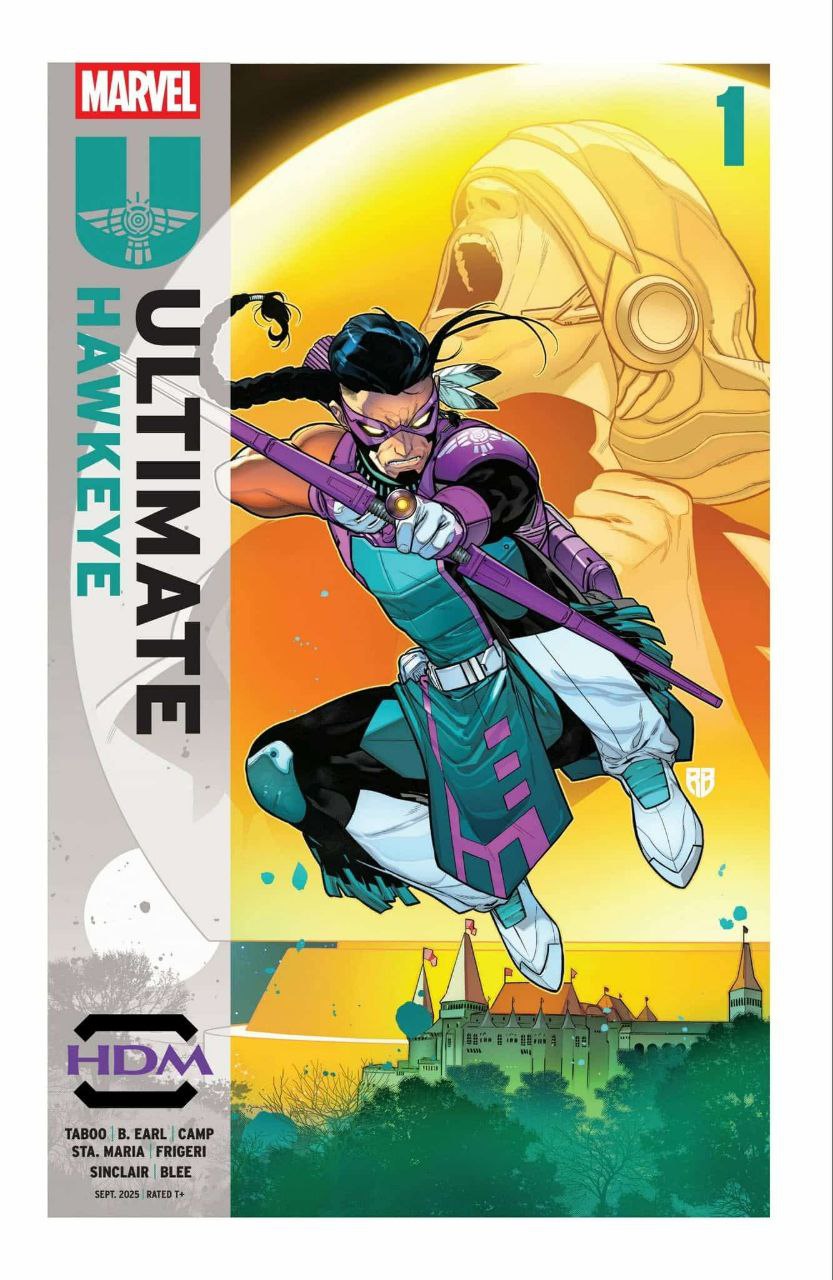 Portada ampliada de ULTIMATE HAWKEYE