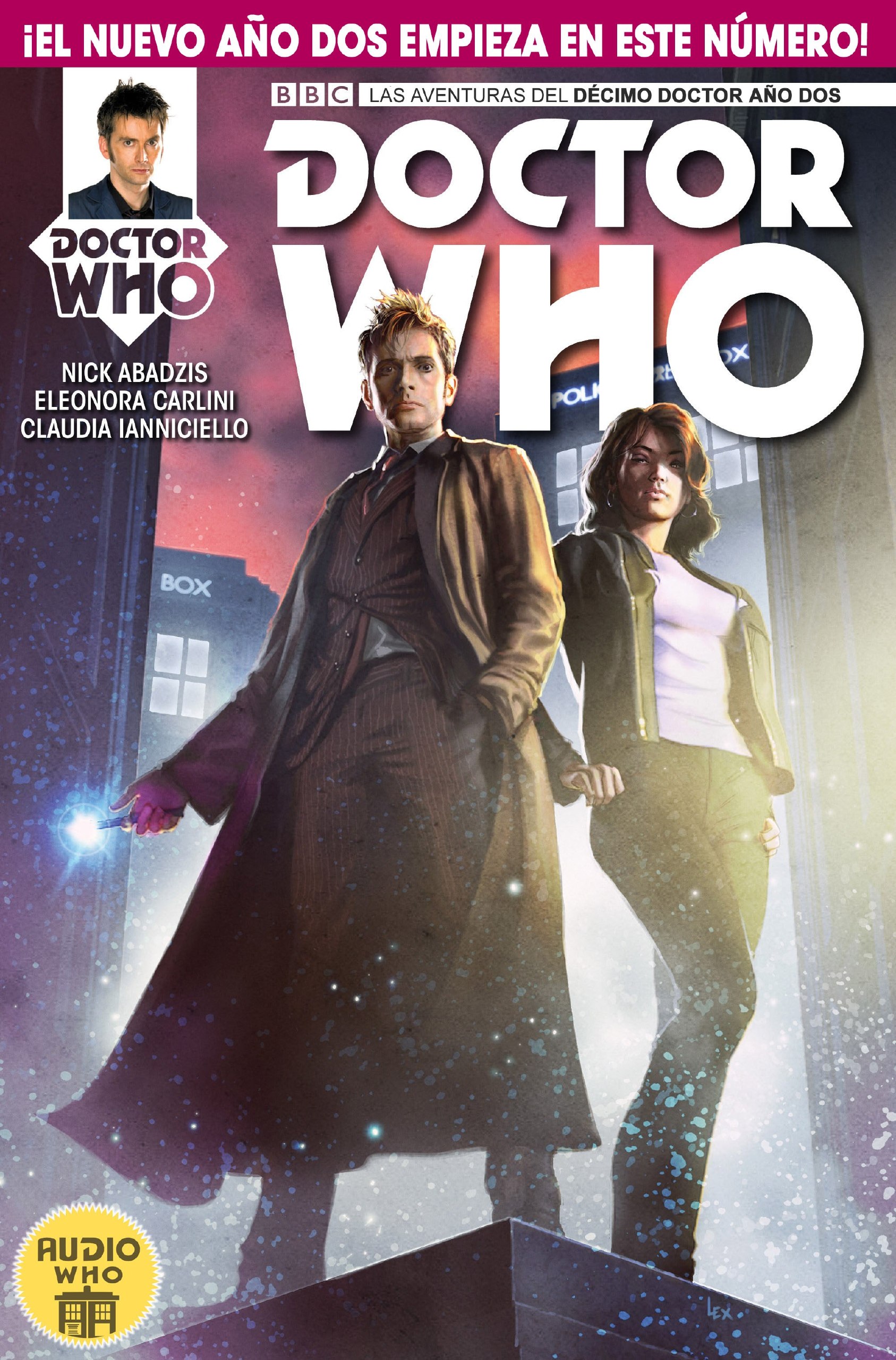 Portada ampliada de DOCTOR WHO