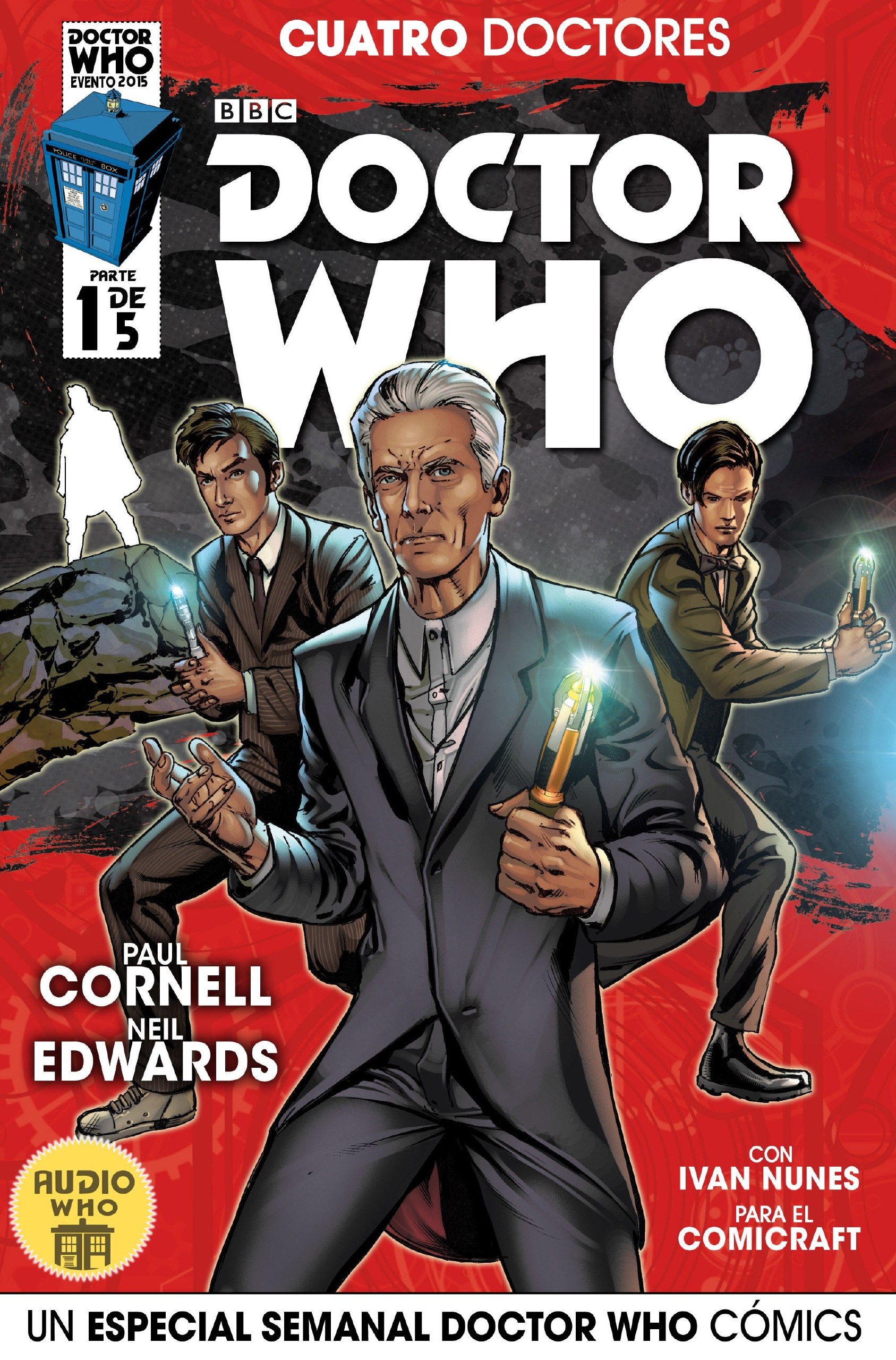 Portada ampliada de DOCTOR WHO