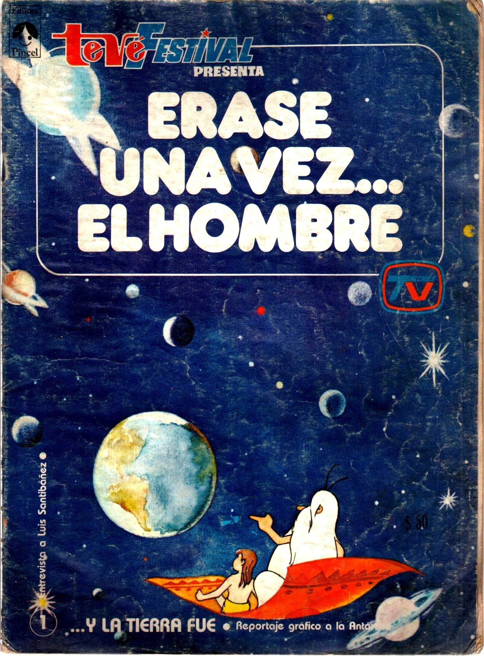Portada ampliada de ERASE UNAVEZ... EL HOMBRE