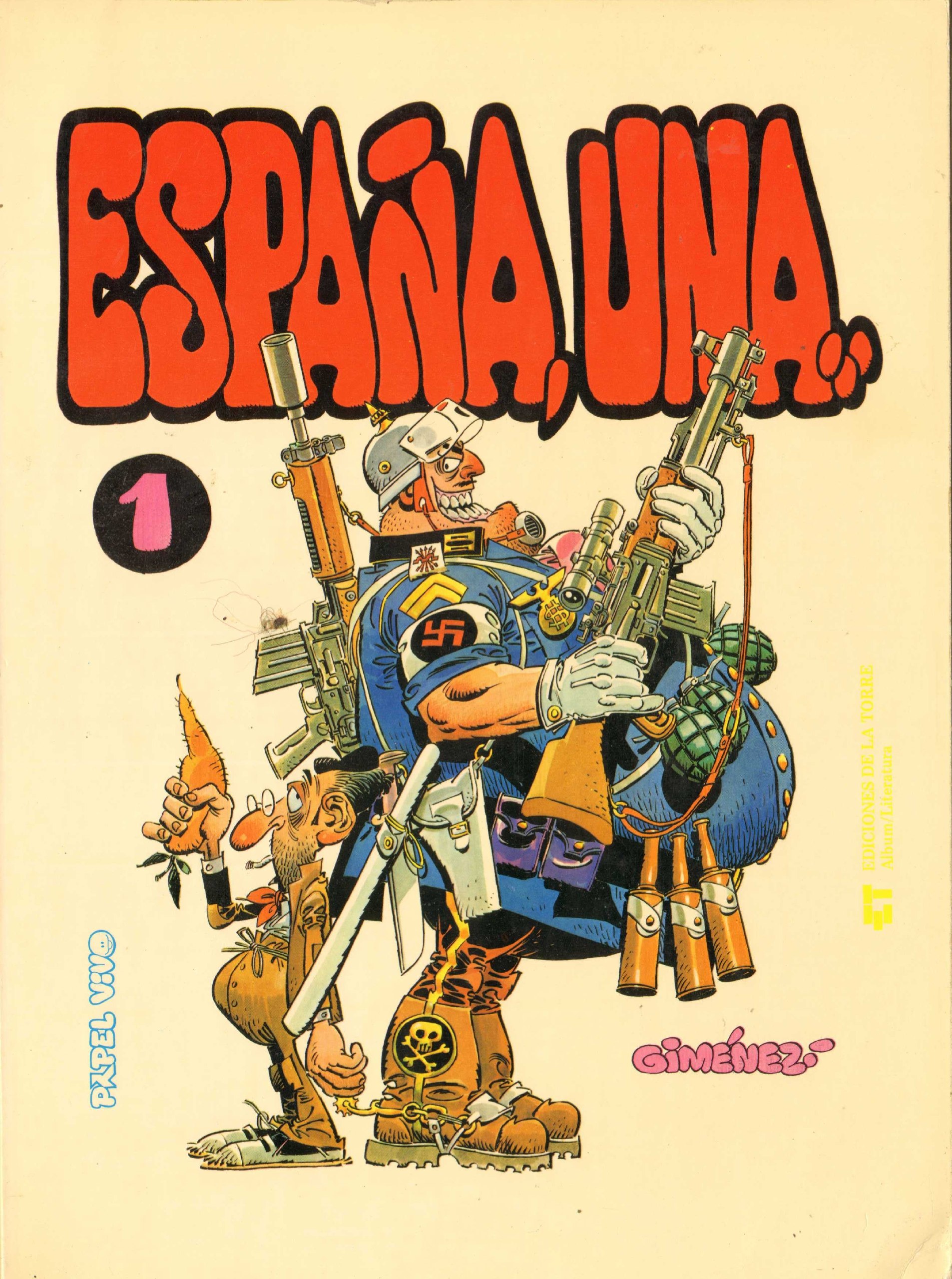 Portada ampliada de España una...