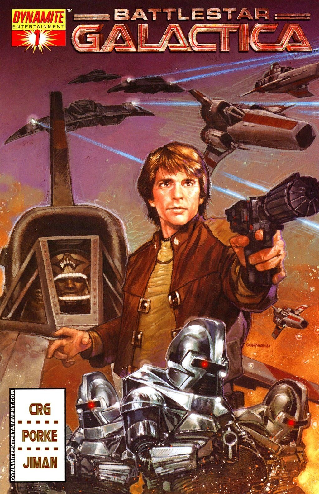 Portada ampliada de Battlestar Galactica