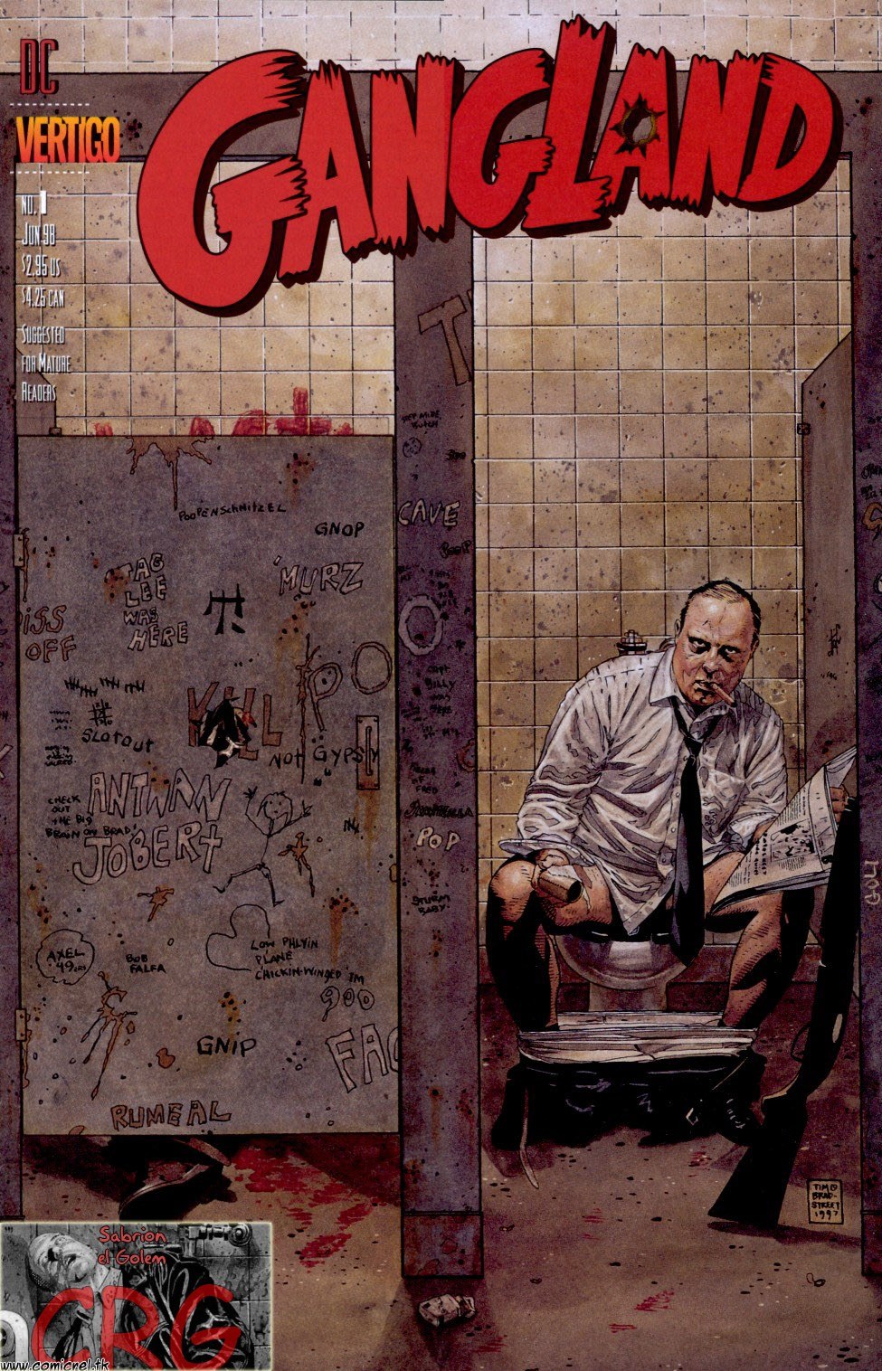 Portada ampliada de Gangland