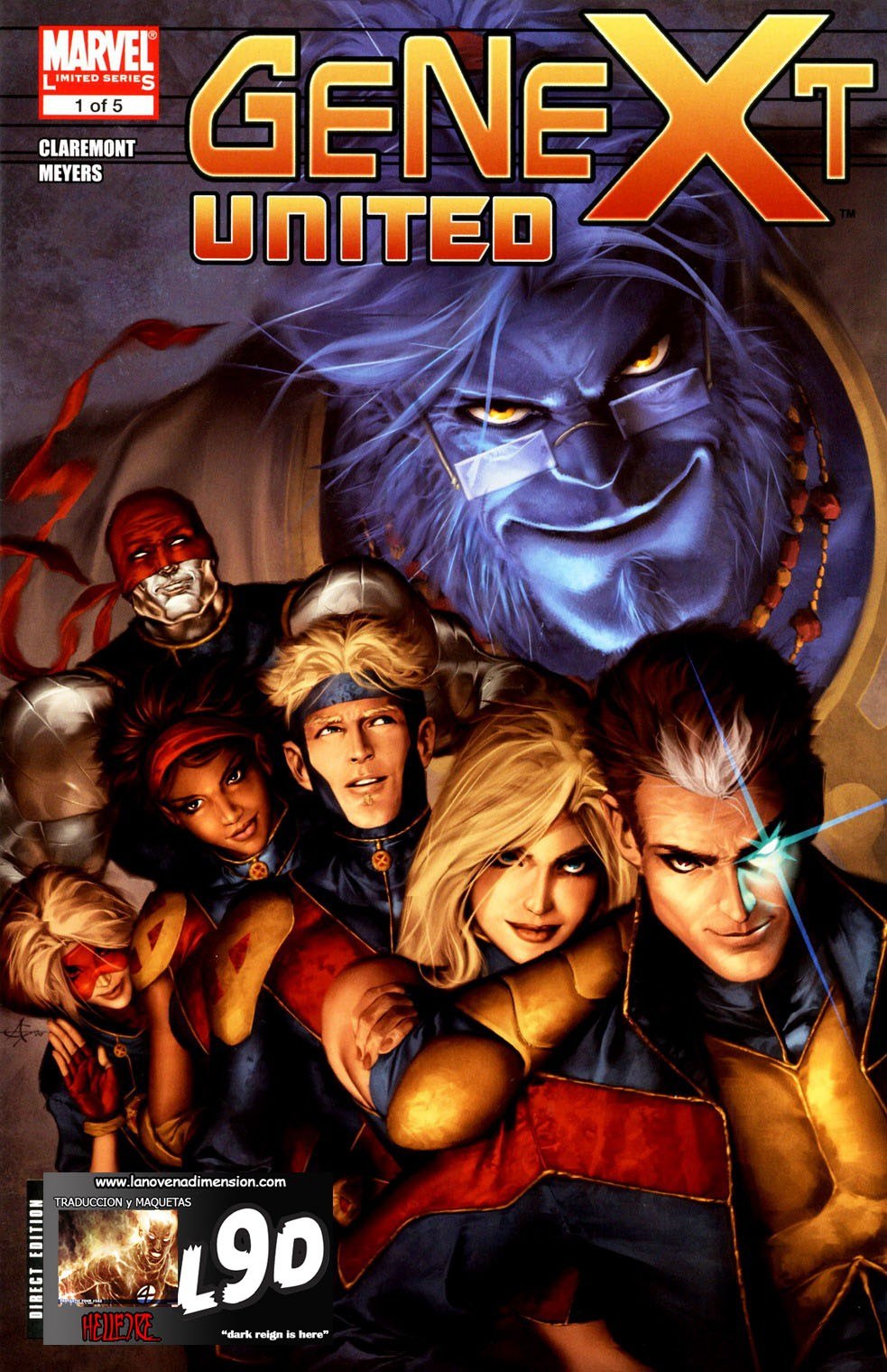 Portada ampliada de GENEXT UNITED