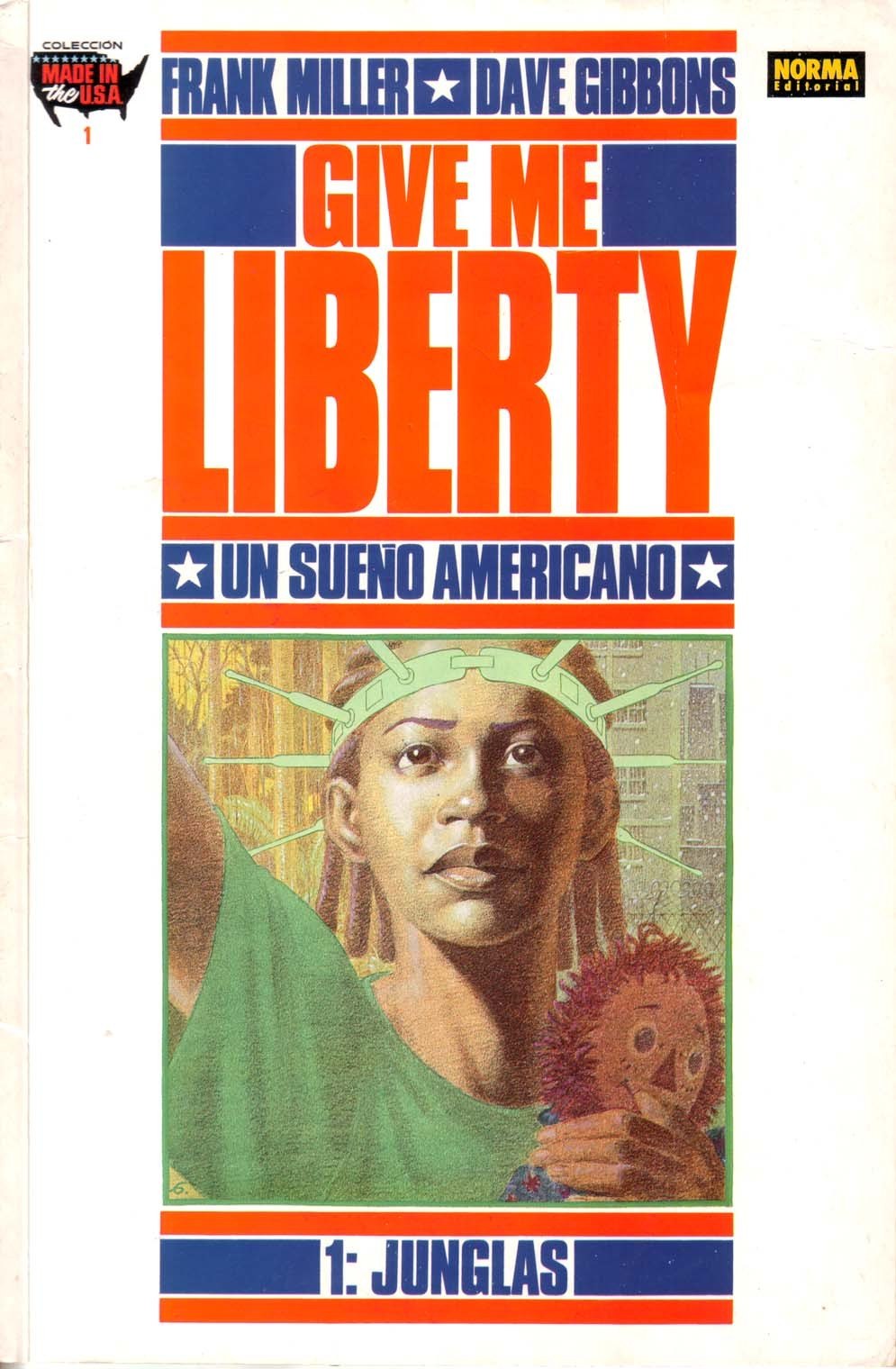 Portada ampliada de GIVE ME LIBERTY