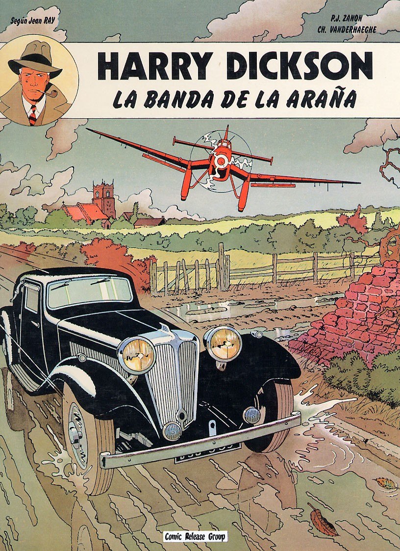 Portada ampliada de HARRY DICKSON LA BANDA DE LA ARAÑA