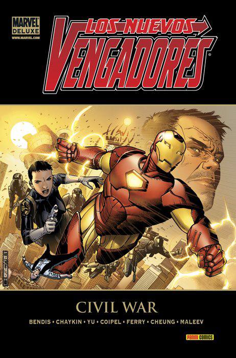 Portada ampliada de LOS NUEVOS VENGADORES