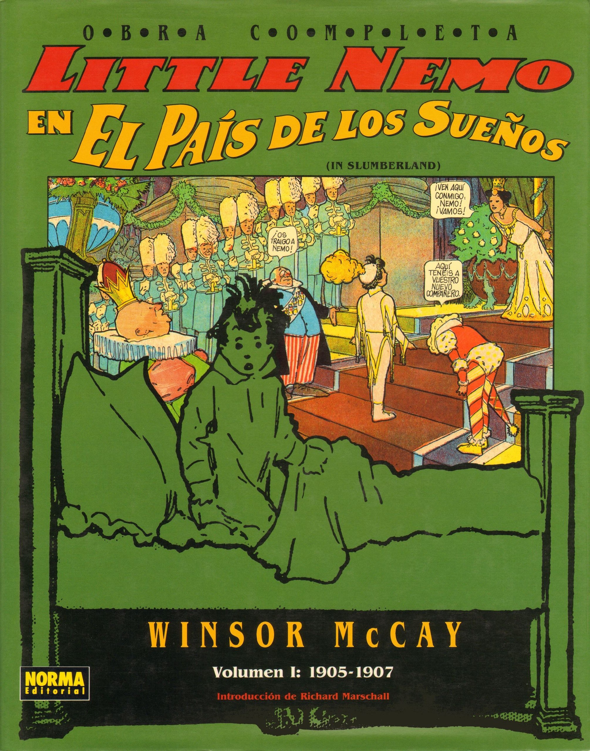 Portada ampliada de LITTLE NEMO EN EL PAÍS DE LOS SUEÑOS