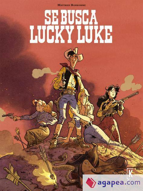 Portada ampliada de SE BUSCA LUCKY LUKE