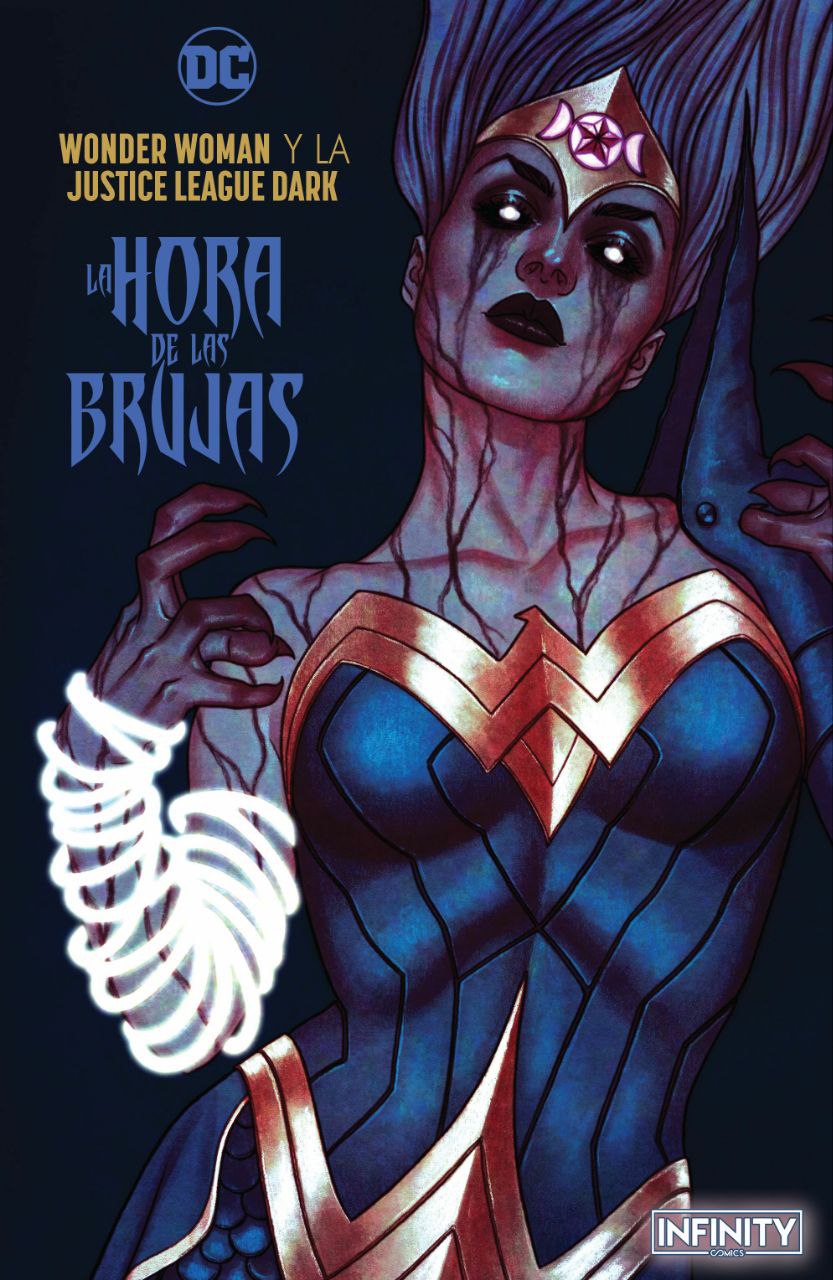 Portada ampliada de WONDER WOMAN Y LA JUSTICE LEAGUE DARK LA HORA DE LAS BRUJAS