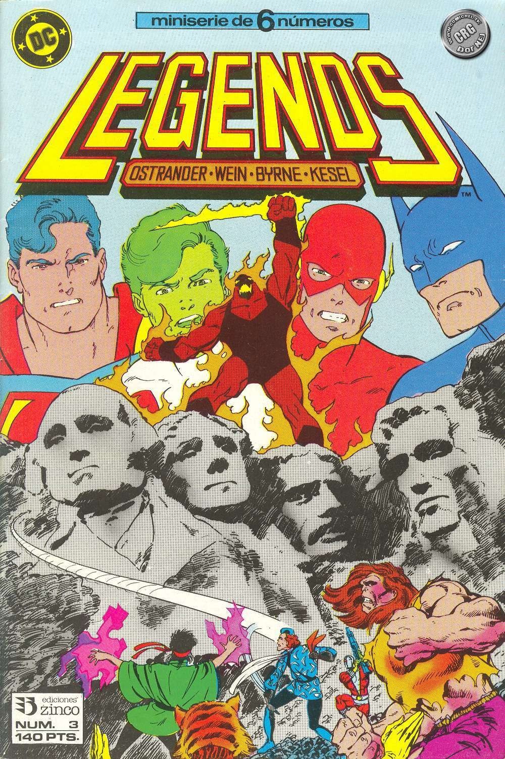 Portada ampliada de LEGENDS