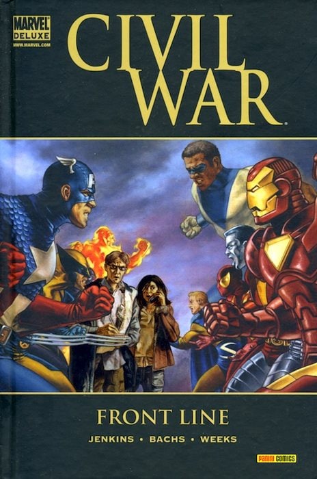 Portada ampliada de CIVIL WAR