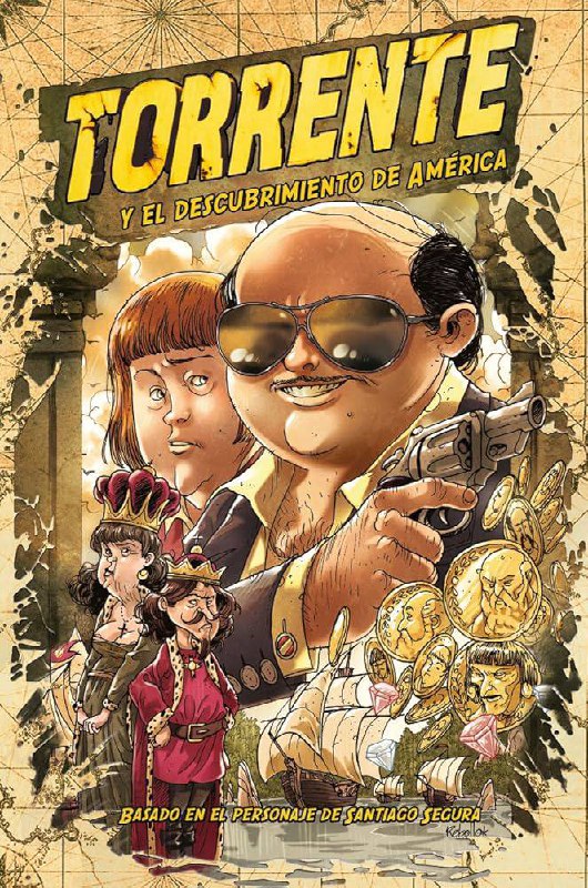 Portada ampliada de Torrente y el descubrimiento de América