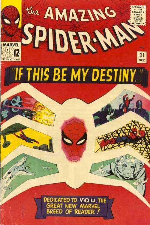 Portada ampliada de Amazing Spiderman 31 al