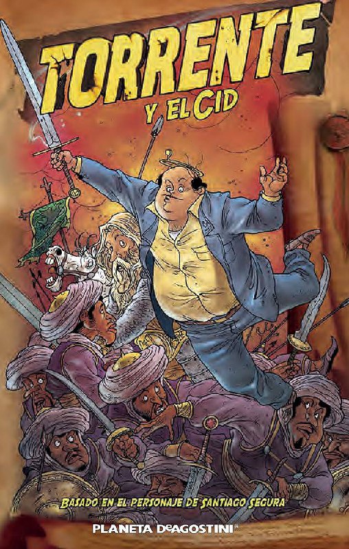 Portada ampliada de Torrente y El Cid