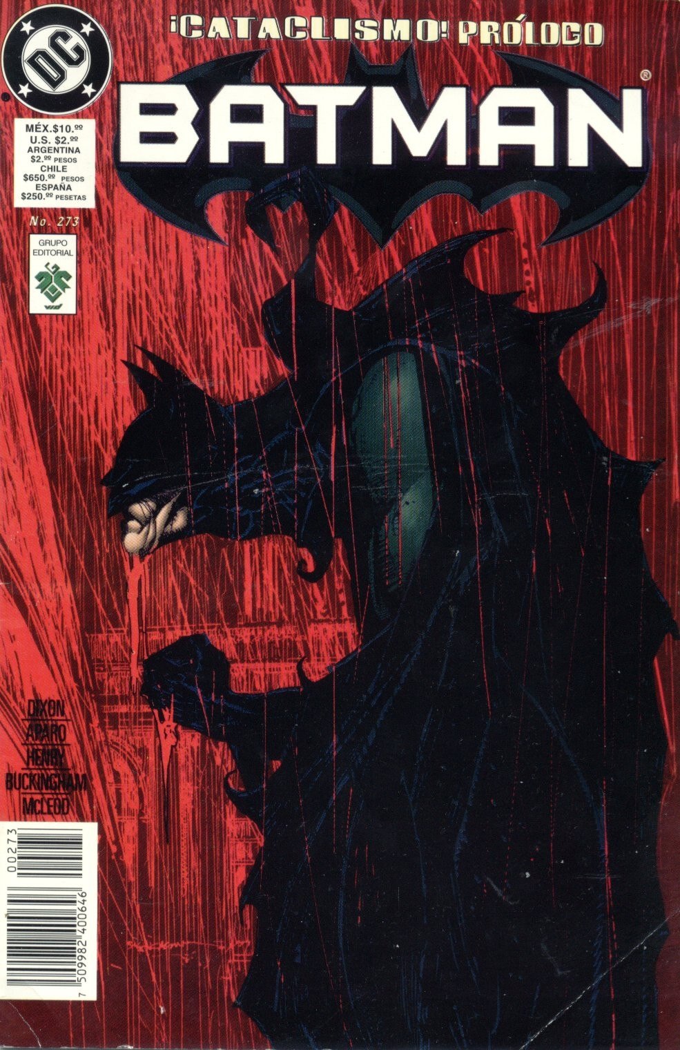 Portada ampliada de BATMAN
