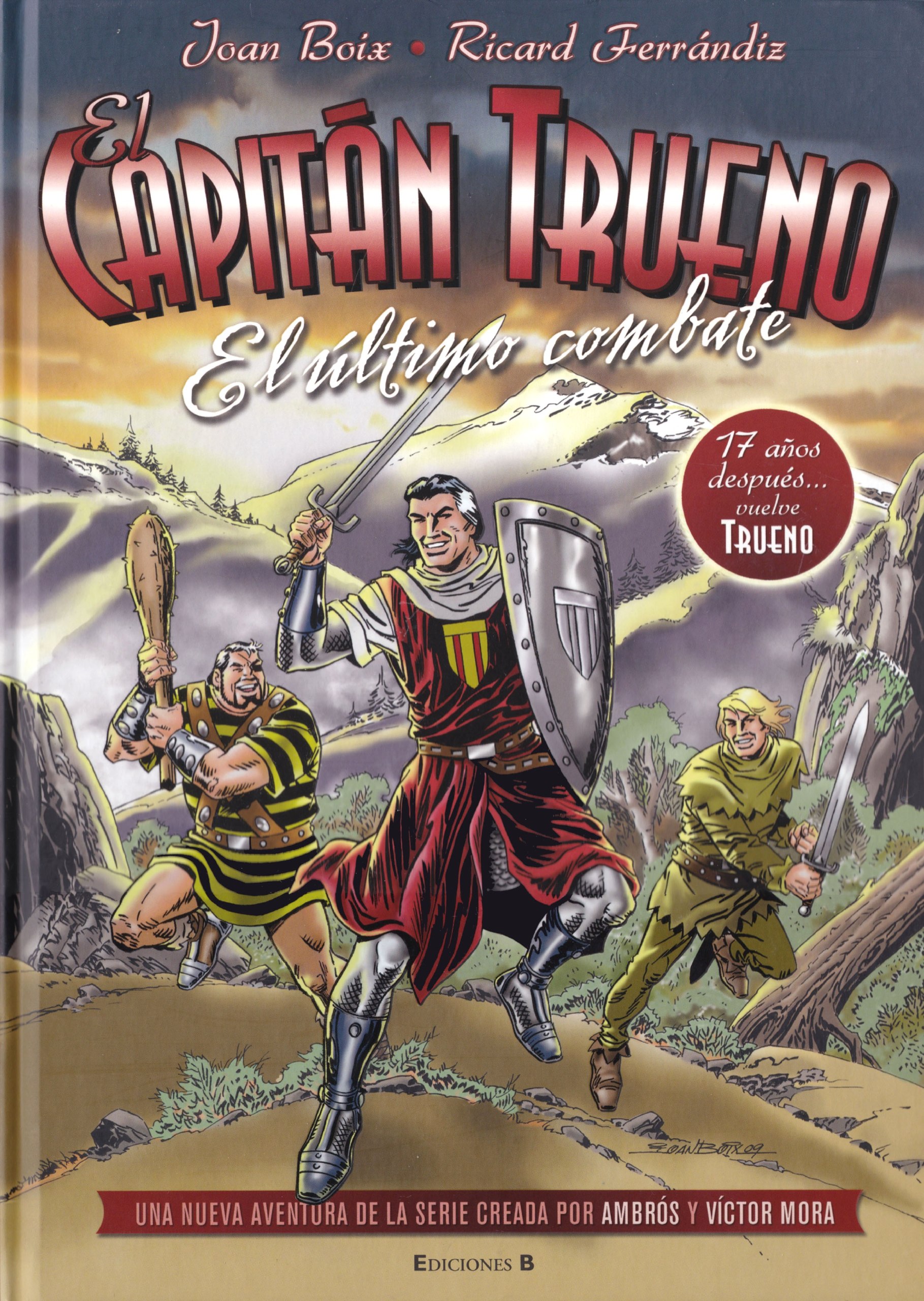 Portada ampliada de Capitan Trueno