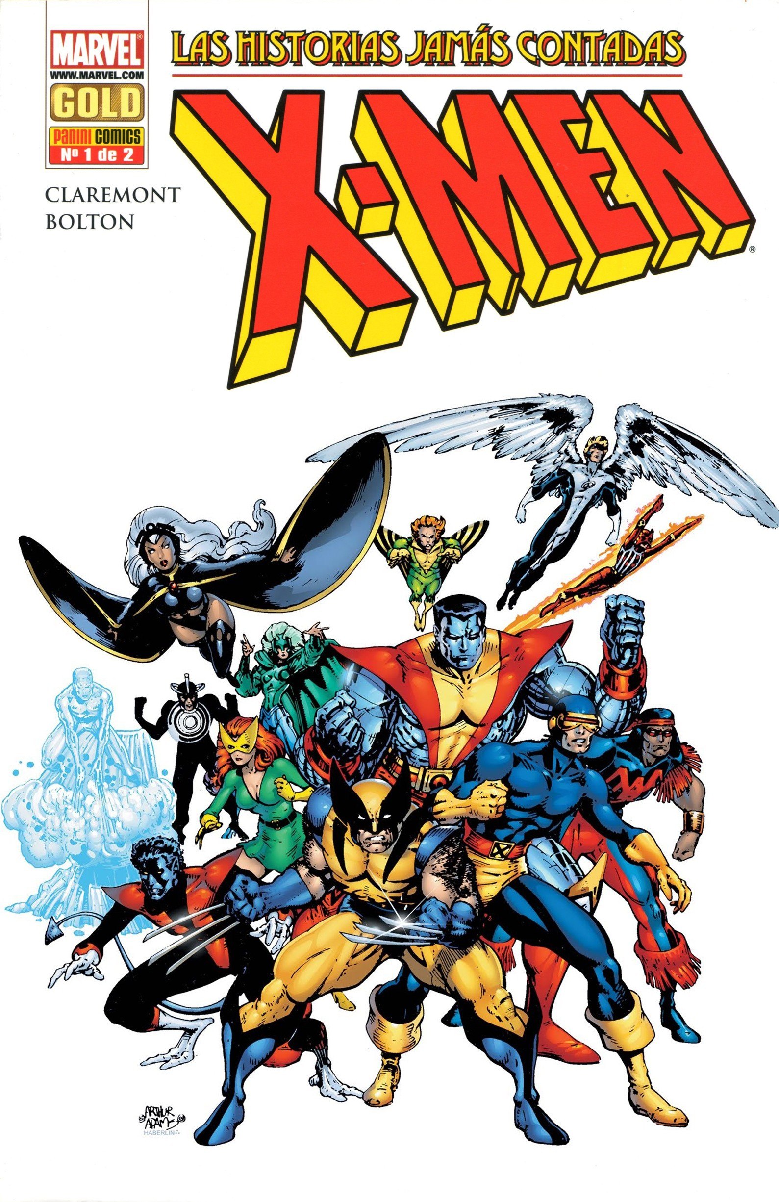 Portada ampliada de X-MEN