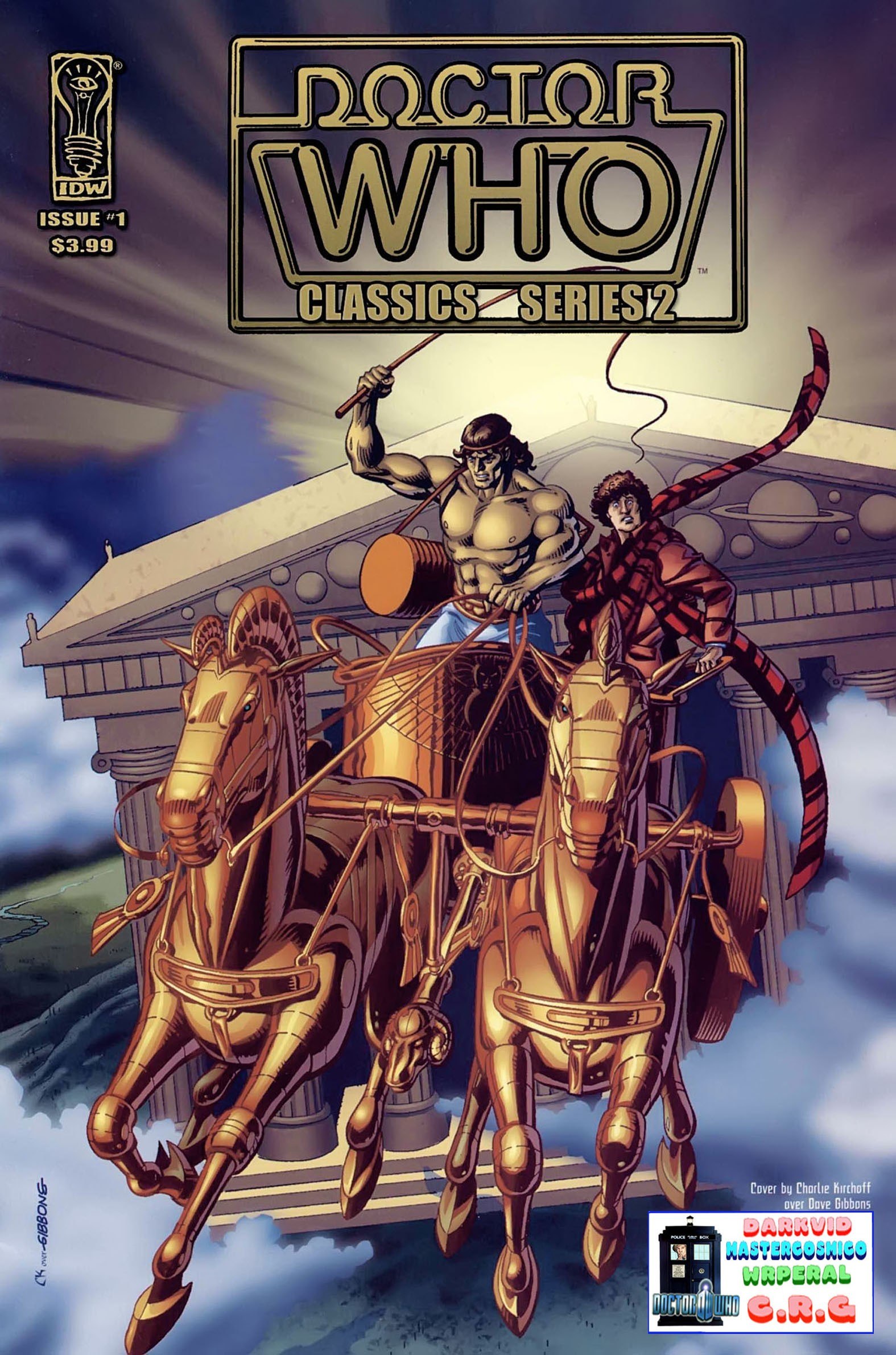 Portada ampliada de DOCTOR WHO CLASSICS SERIES