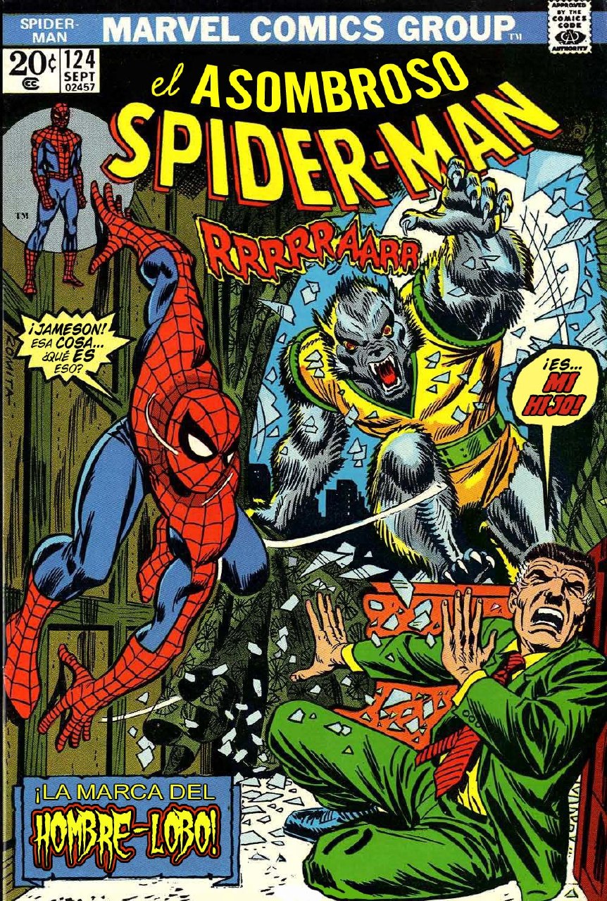 Portada ampliada de el ASOMBROSO SPIDER-MAN