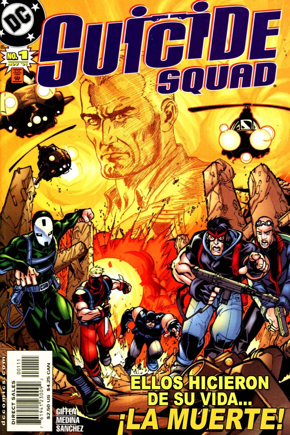 Portada ampliada de Suicide Squad