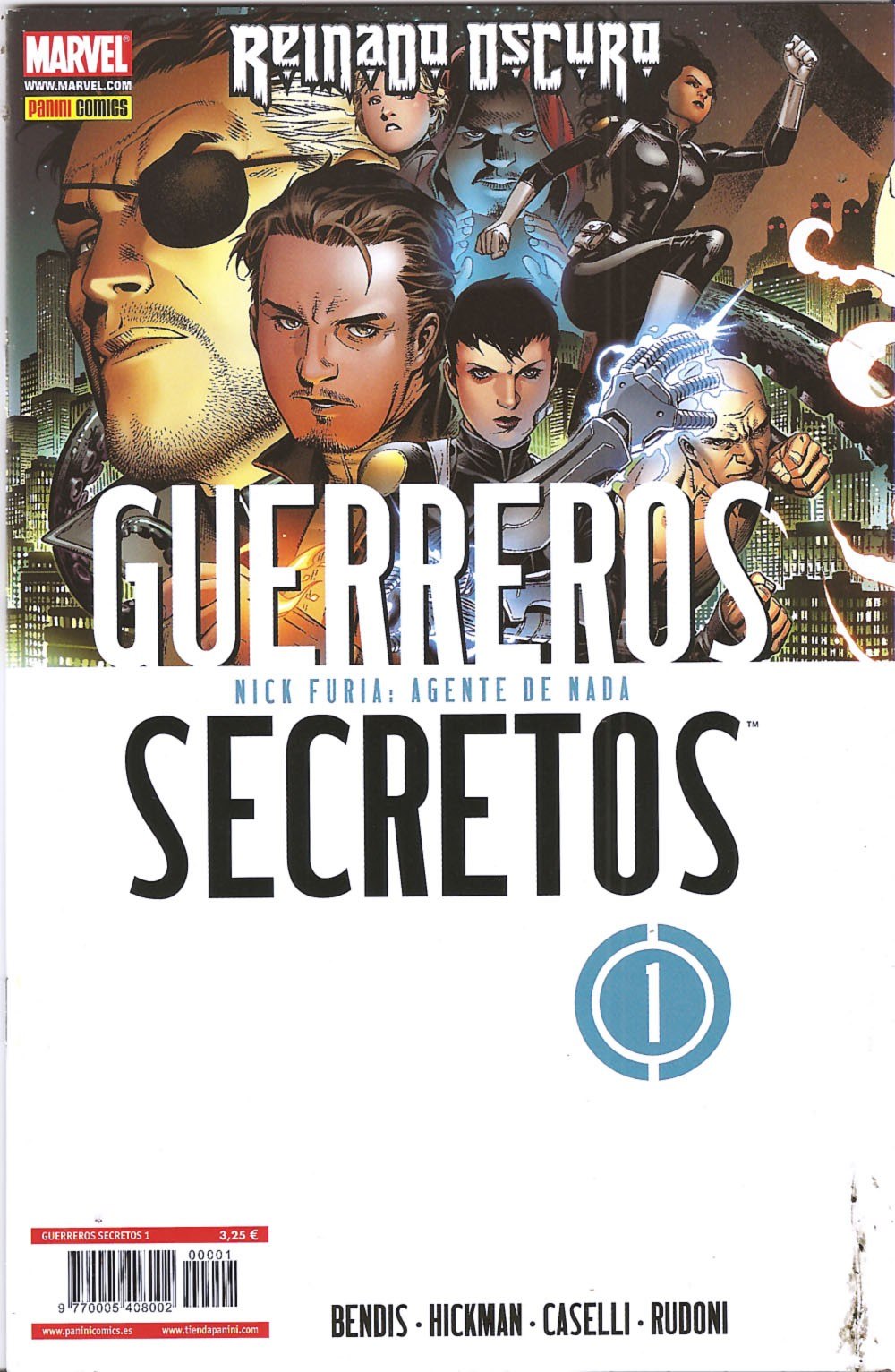 Portada ampliada de GUERREROS SECRETOS