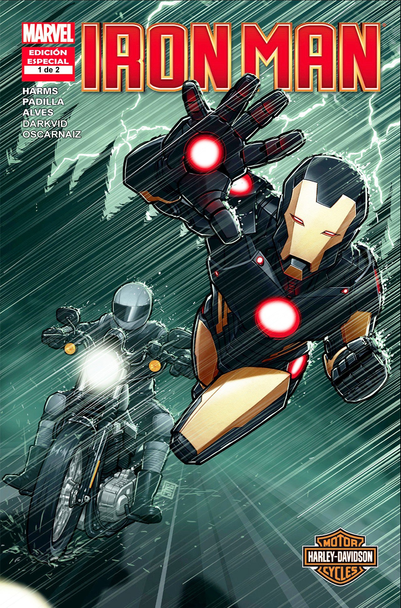 Portada ampliada de IRON MAN