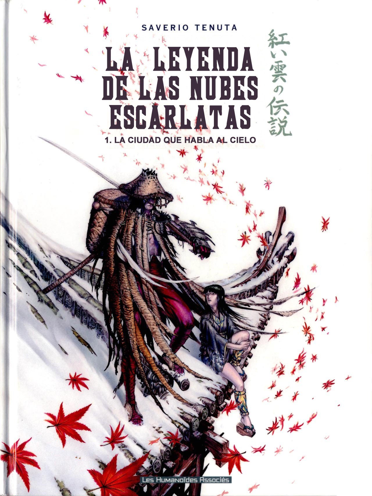 Portada ampliada de La leyenda de las nubes escarlatas