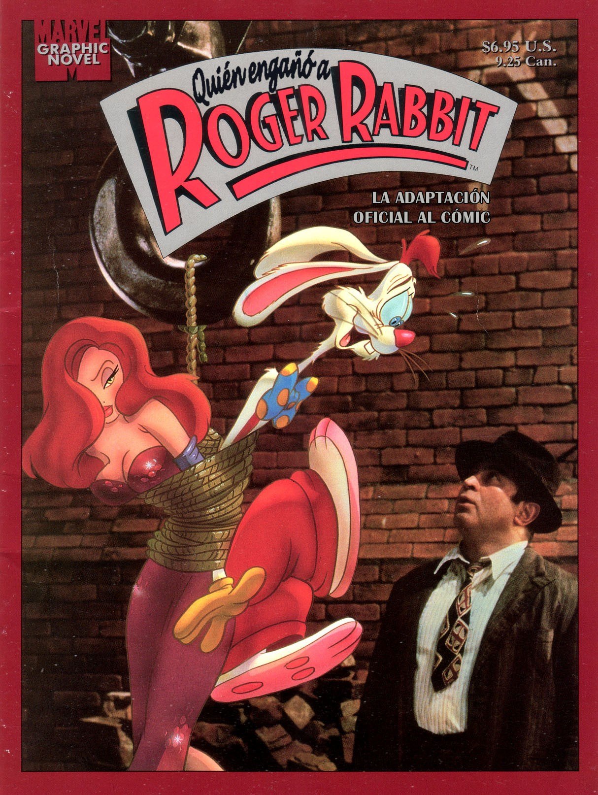 Portada ampliada de Quién engañó a Roger Rabbit