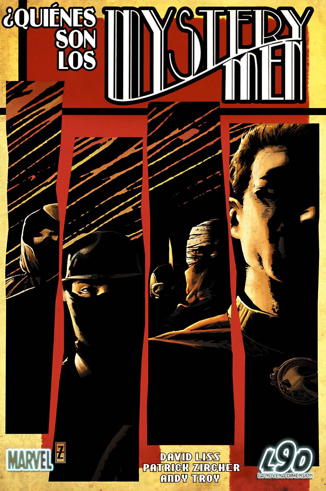 Portada ampliada de ¿QUIÉNES SON LOS MYSTERY MEN