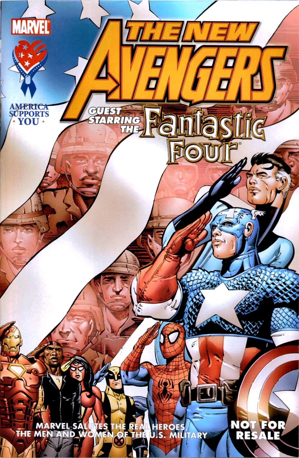 Portada ampliada de The New Avengers