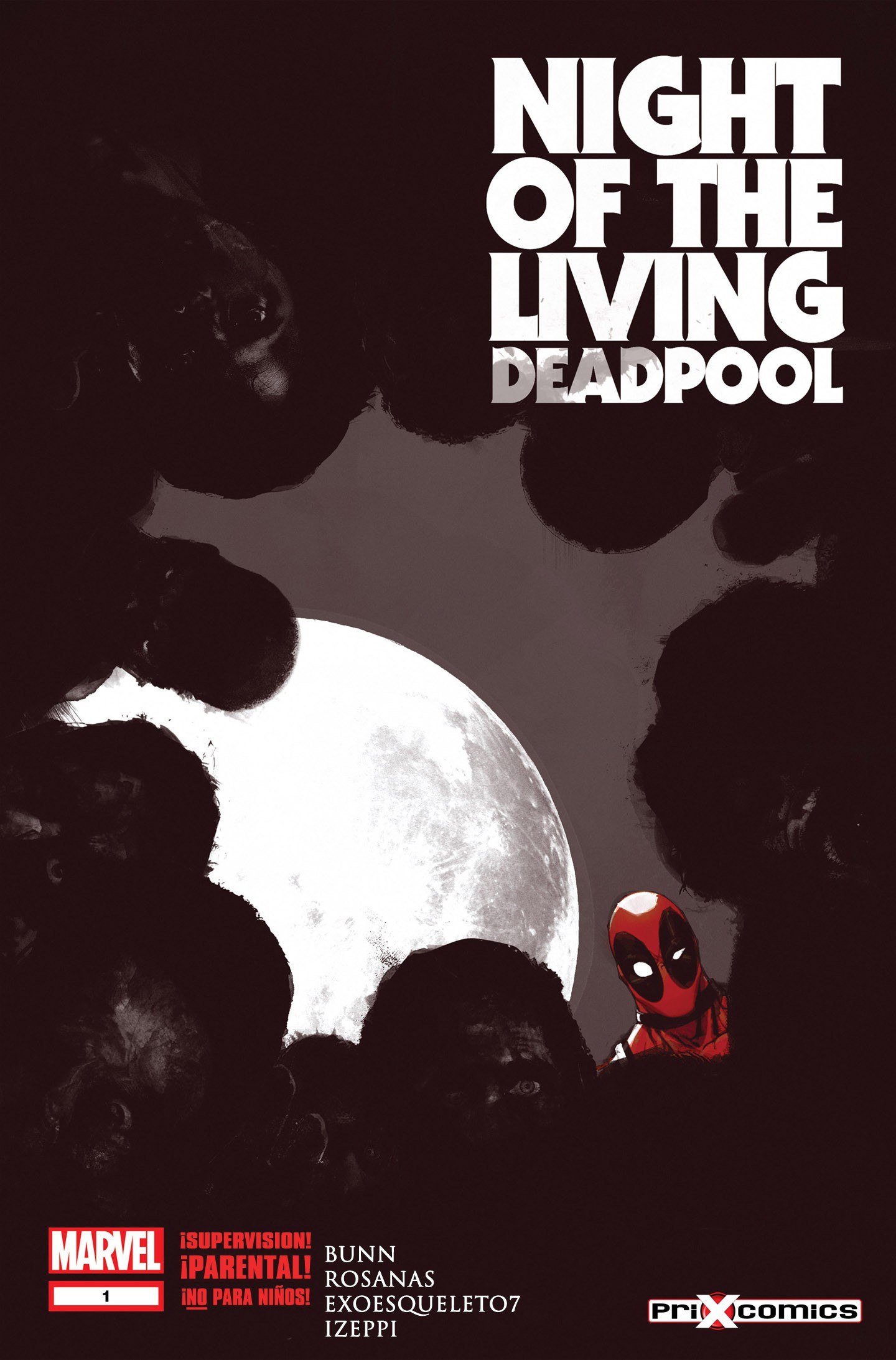 Portada ampliada de NIGHT OF THE LIVING DEADPOOL