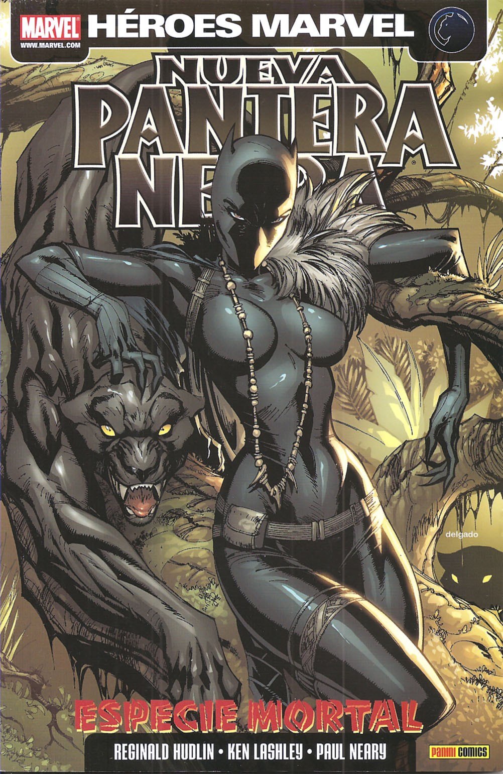 Portada ampliada de NUEVA PANTERA NEGRA