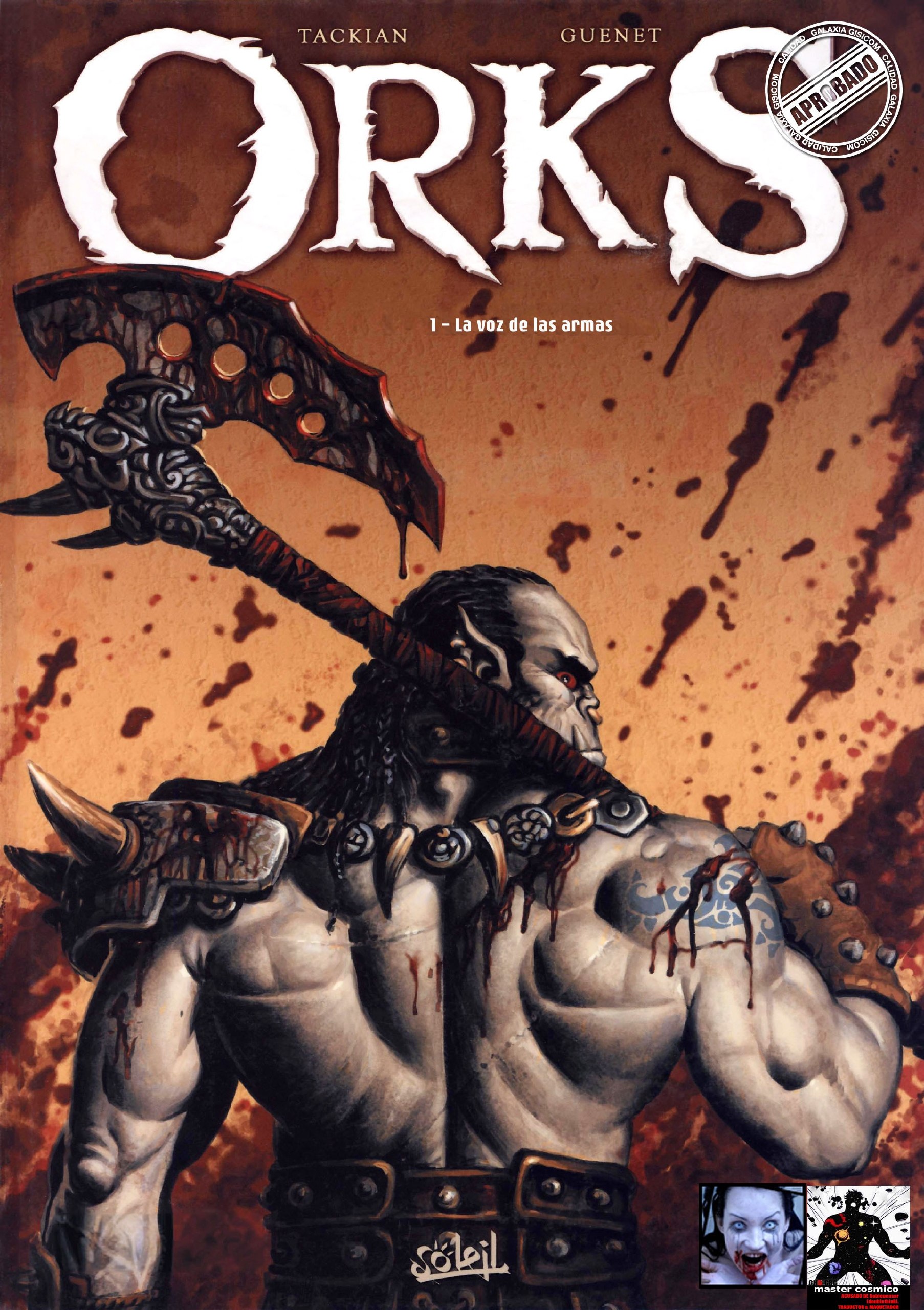 Portada ampliada de ORKS