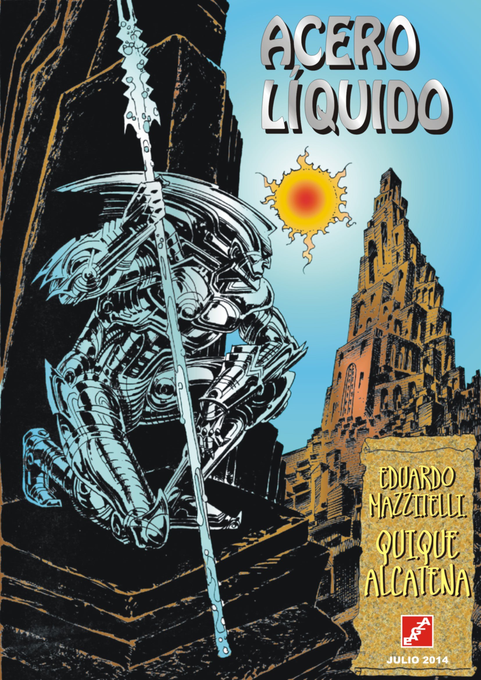 Portada ampliada de Acero Liquido