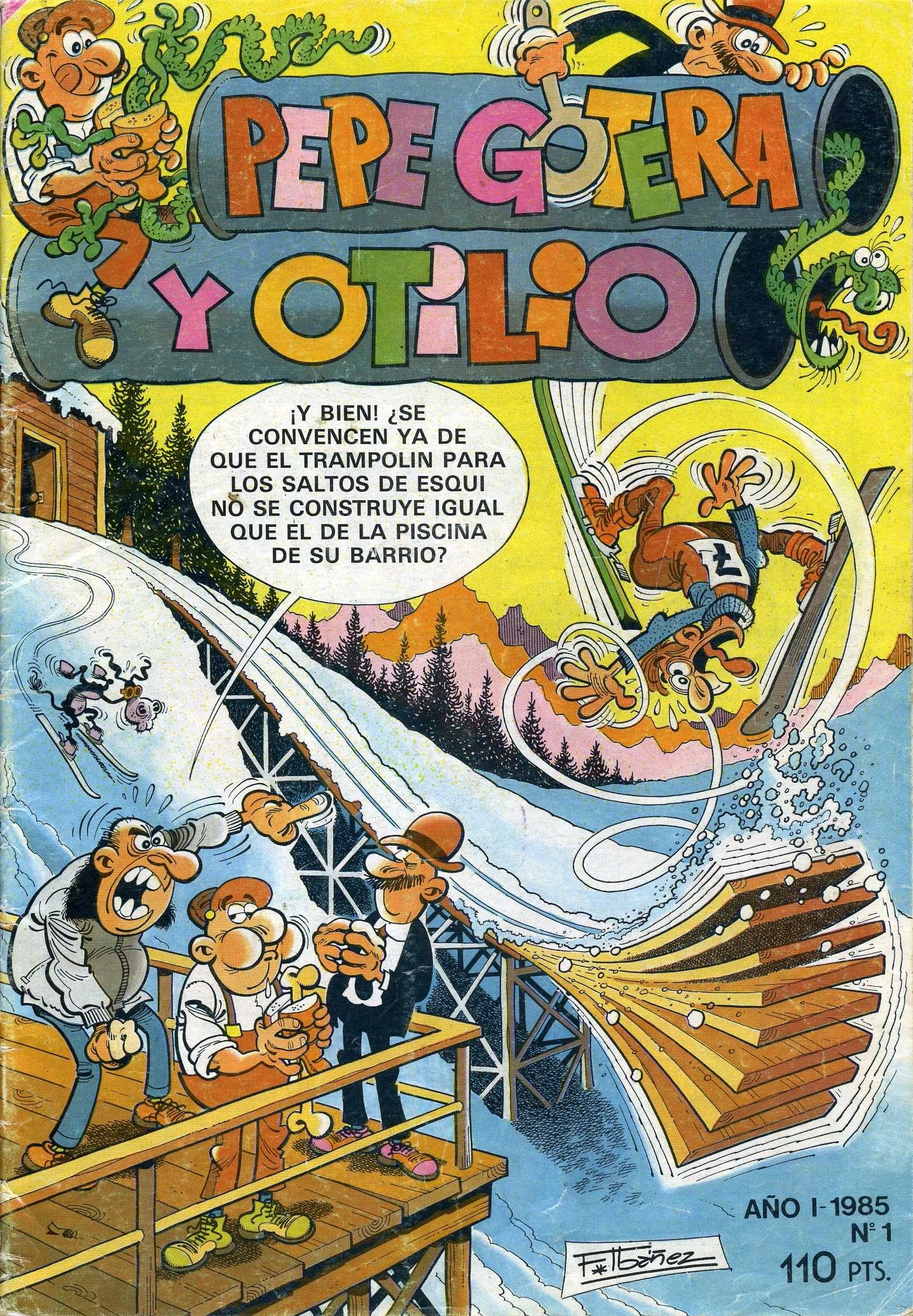 Portada ampliada de PEPE GOTERA Y OTILIO