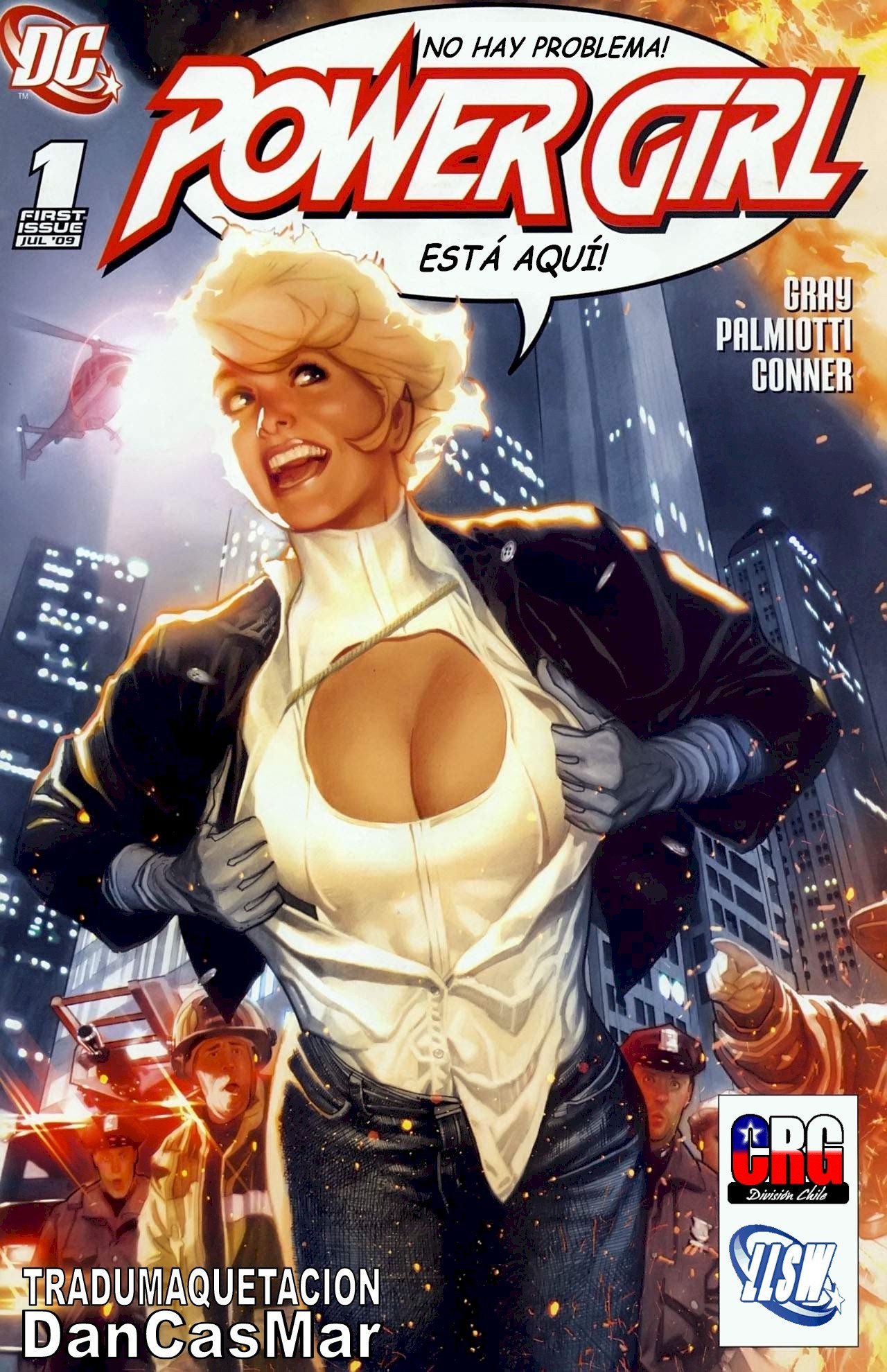 Portada ampliada de POWER GIRL
