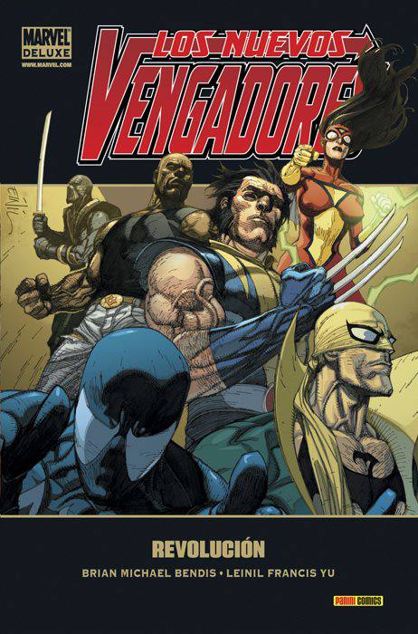 Portada ampliada de LOS NUEVOS VENGADORES