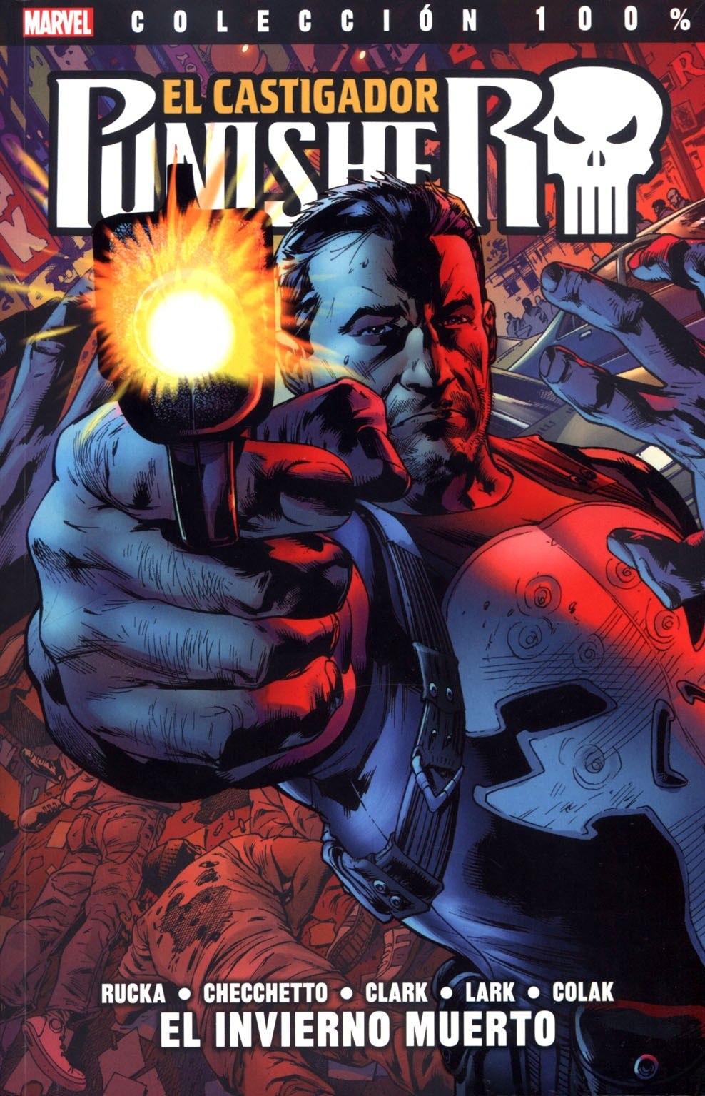 Portada ampliada de EL CASTIGADOR PUNISHER