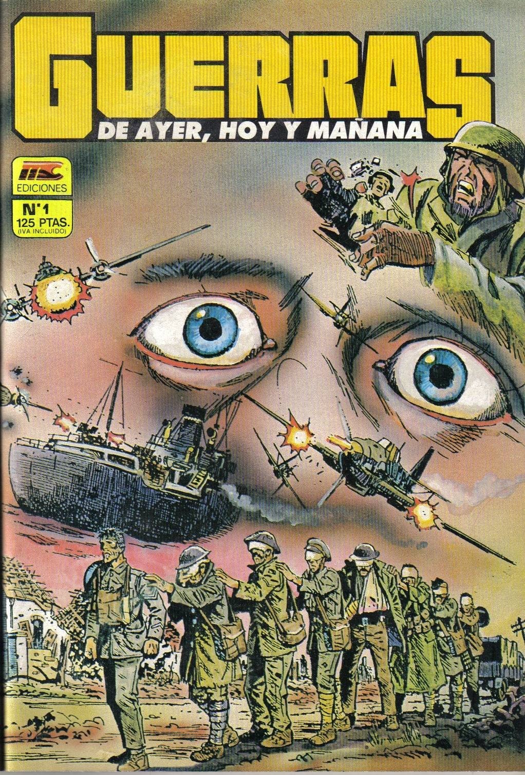 Portada ampliada de GUERRAS DE AYER, HOY Y MANANA