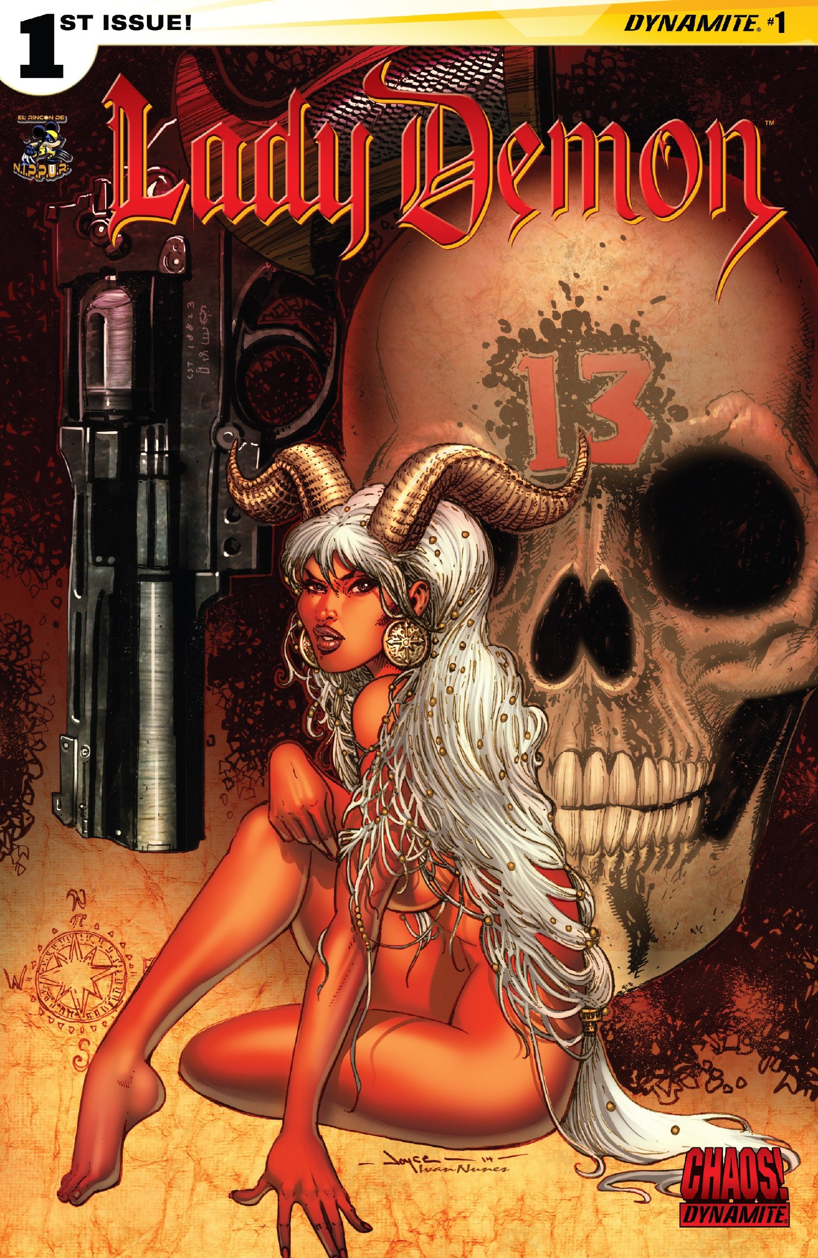 Portada ampliada de Lady Demon