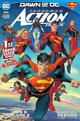 Portada ampliada de ACTION COMICS