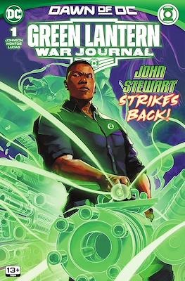 Portada ampliada de GREEN LANTERN WAR JOURNAL