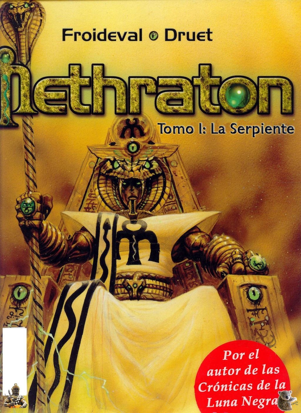 Portada ampliada de Methraton Tomo I: La Serpiente