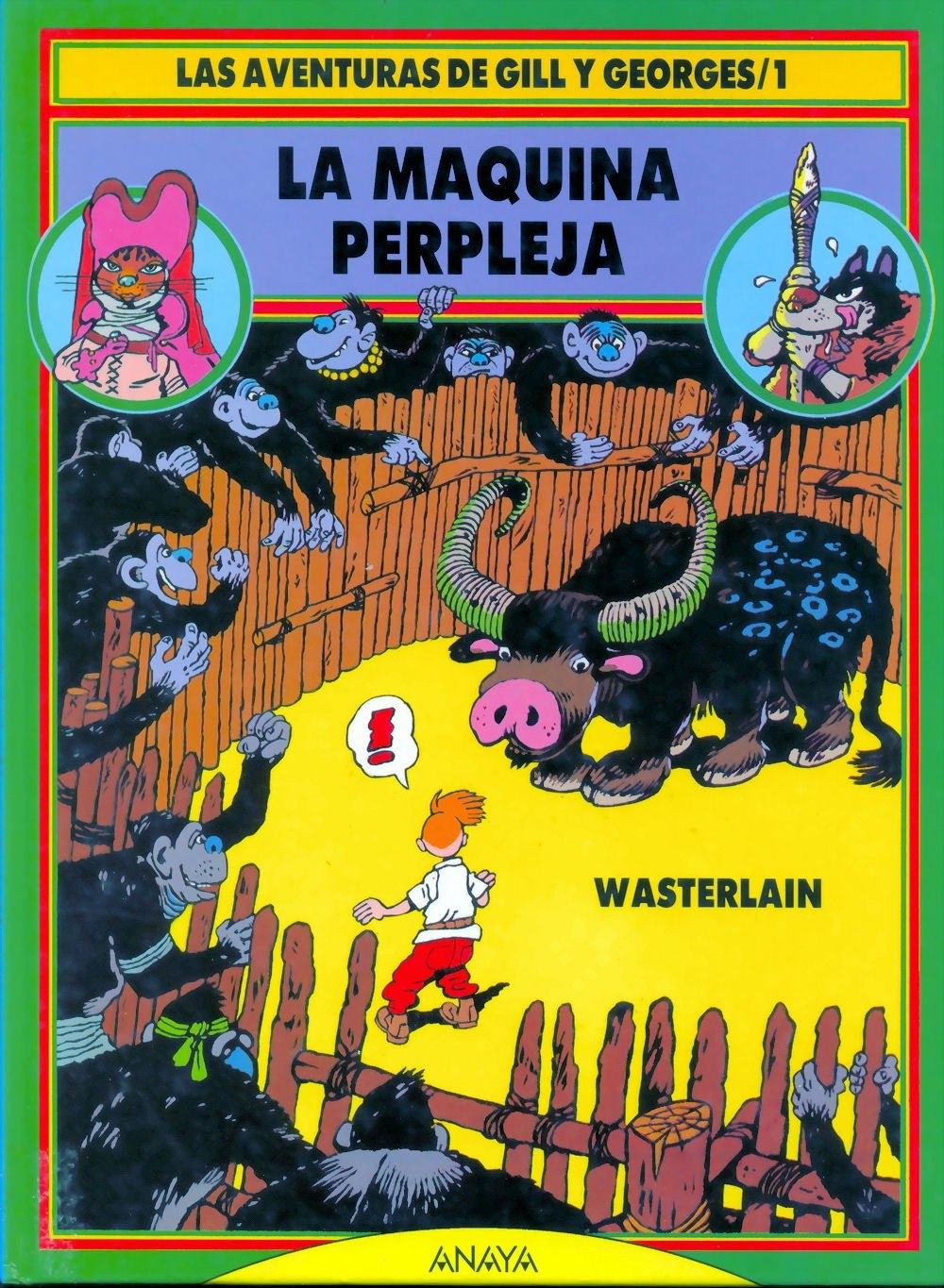 Portada ampliada de LA MAQUINA PERPLEJA
