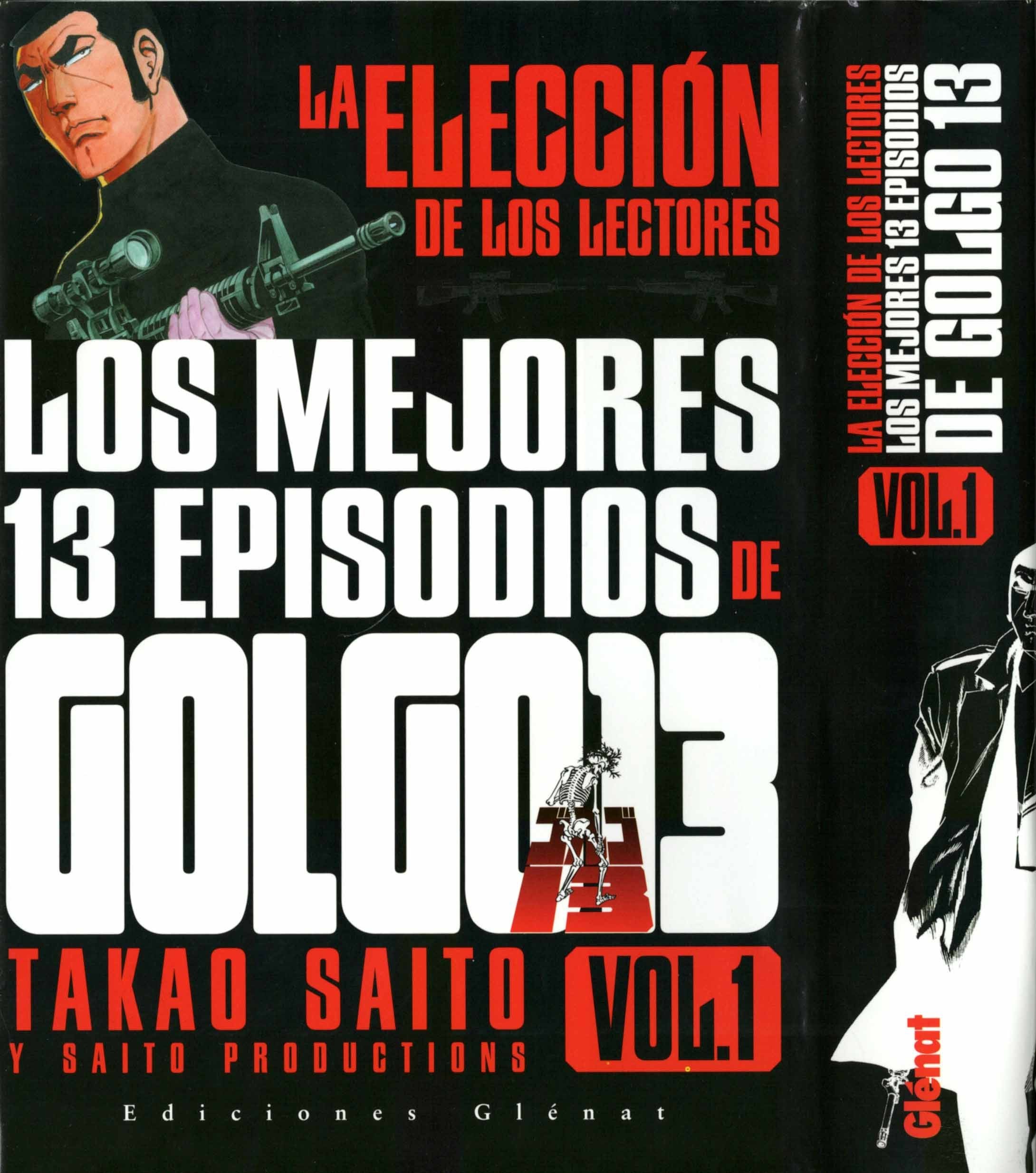 Portada ampliada de LOS MEJORES 13 EPISODIOS DE GOLGO