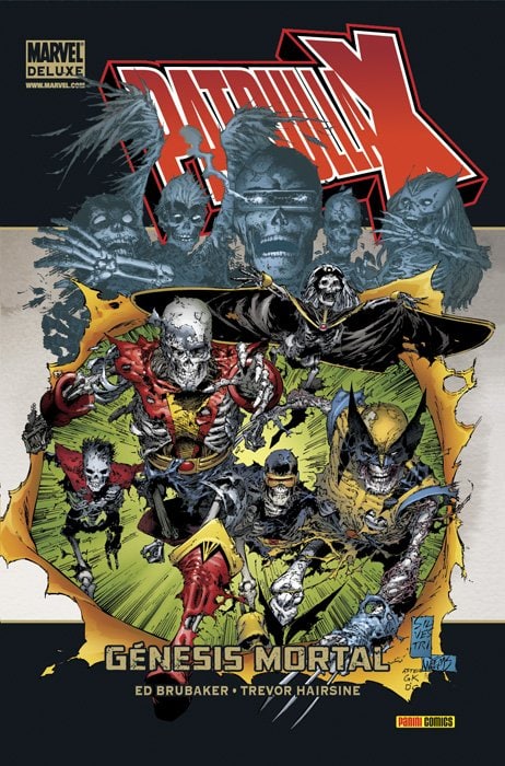 Portada ampliada de Batman X