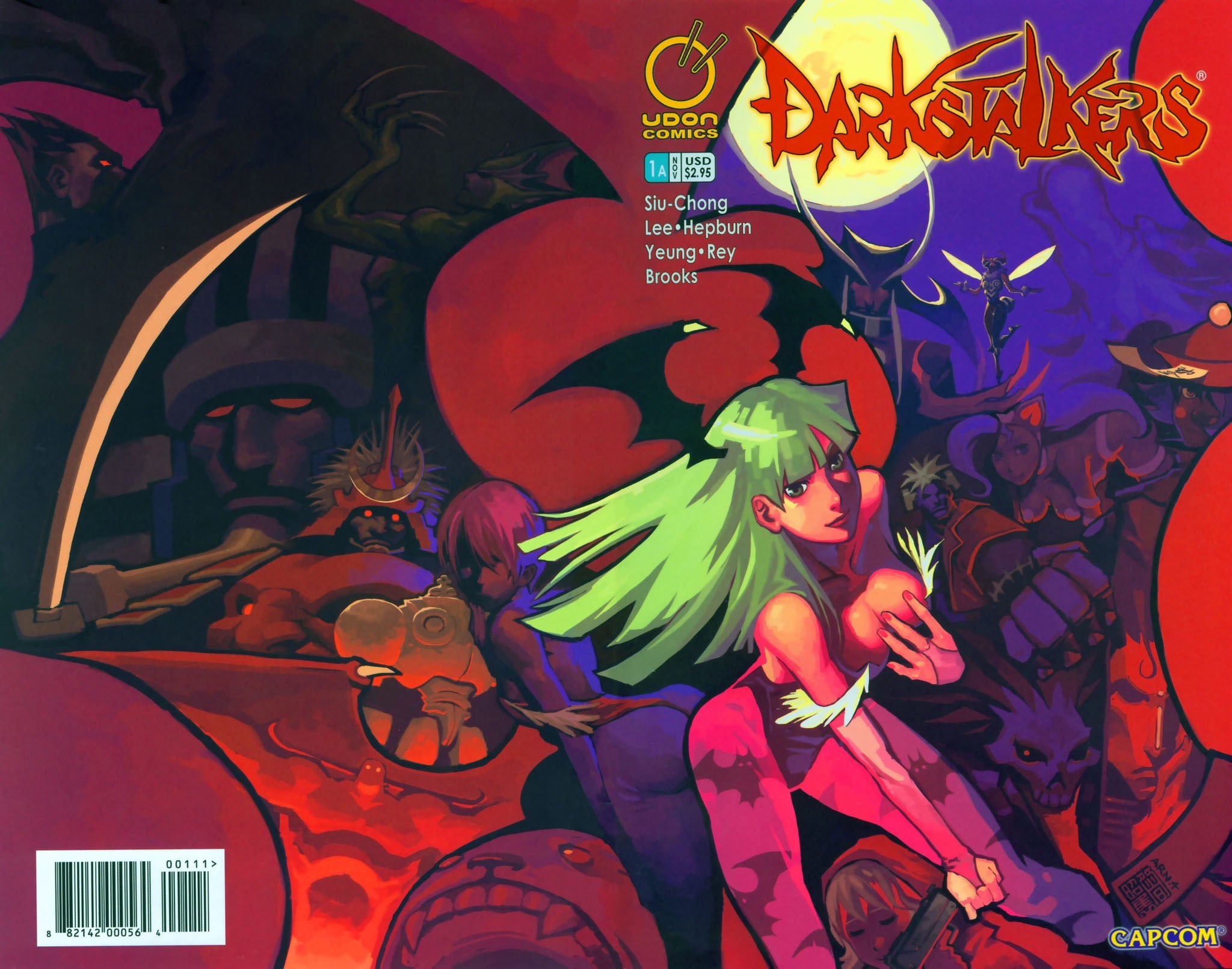 Portada ampliada de Darkstalkers