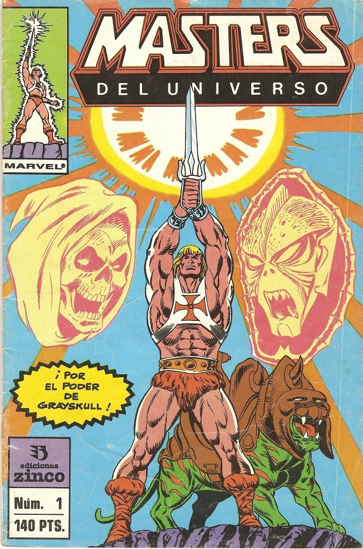 Portada ampliada de MASTERS DEL UNIVERSO