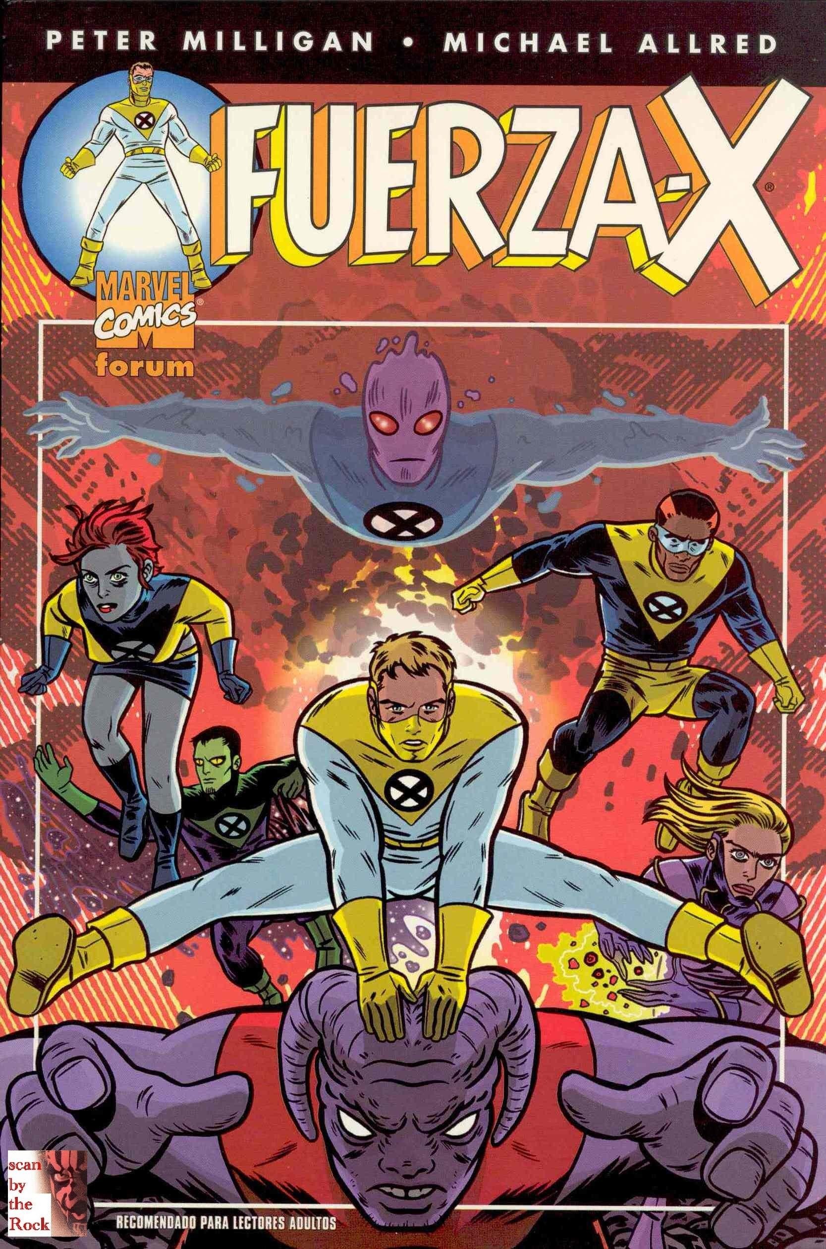 Portada ampliada de FUERZA-X